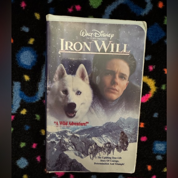 Disney's Iron Will VHS - Black and White - Picture 1 of 3